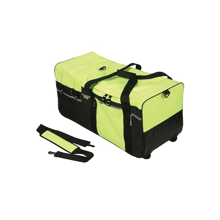 Large Wheeled Turnout Gear Bag, Lime
